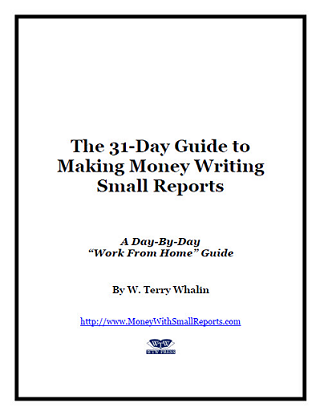 Write small reports and open new doors. Get step-by-step insights w/ a risk-free 31-Day Guide: bit.ly/mwassr