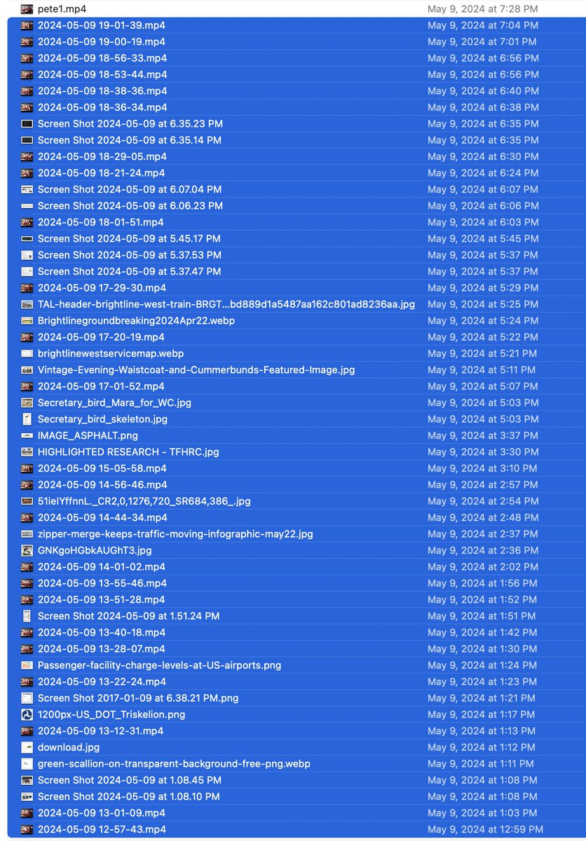For small projects, systems are overrated...here is a complete list of files created or saved to my desktop while editing a video that was then exported to my desktop before being uploaded to YouTube. I just deleted all of it!!!