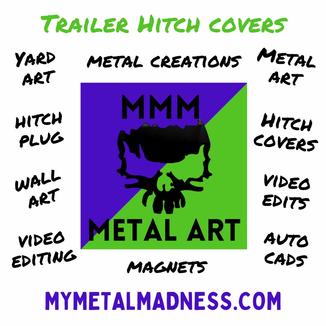 💪 Durability Meets Style!  ✨🚗🚙🛻
#styleyourride #trailerhitchcover #expressyourself #hitchcovers #trailerhitchcovers #welder #metalwork #metalart #metalcraft #madeintheUSA #hitchyaride #MyMetalMadness #LisaAnndMetal #Kinkedsword #theDSGal #creeksquad