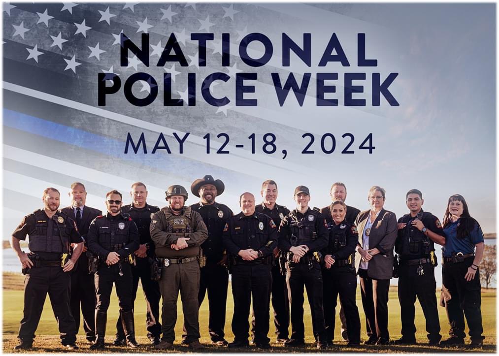 officermwalker's tweet photo. On April 23rd 2024, the City of Cleburne’s Mayor Scott Cain presented the proclamation below proclaiming the week of May 12-18, 2024 as National Police Week. 

Thank you to all of the men and women in blue, past and present who have and continue to serve their communities. https://t.co/RXq86onn50
