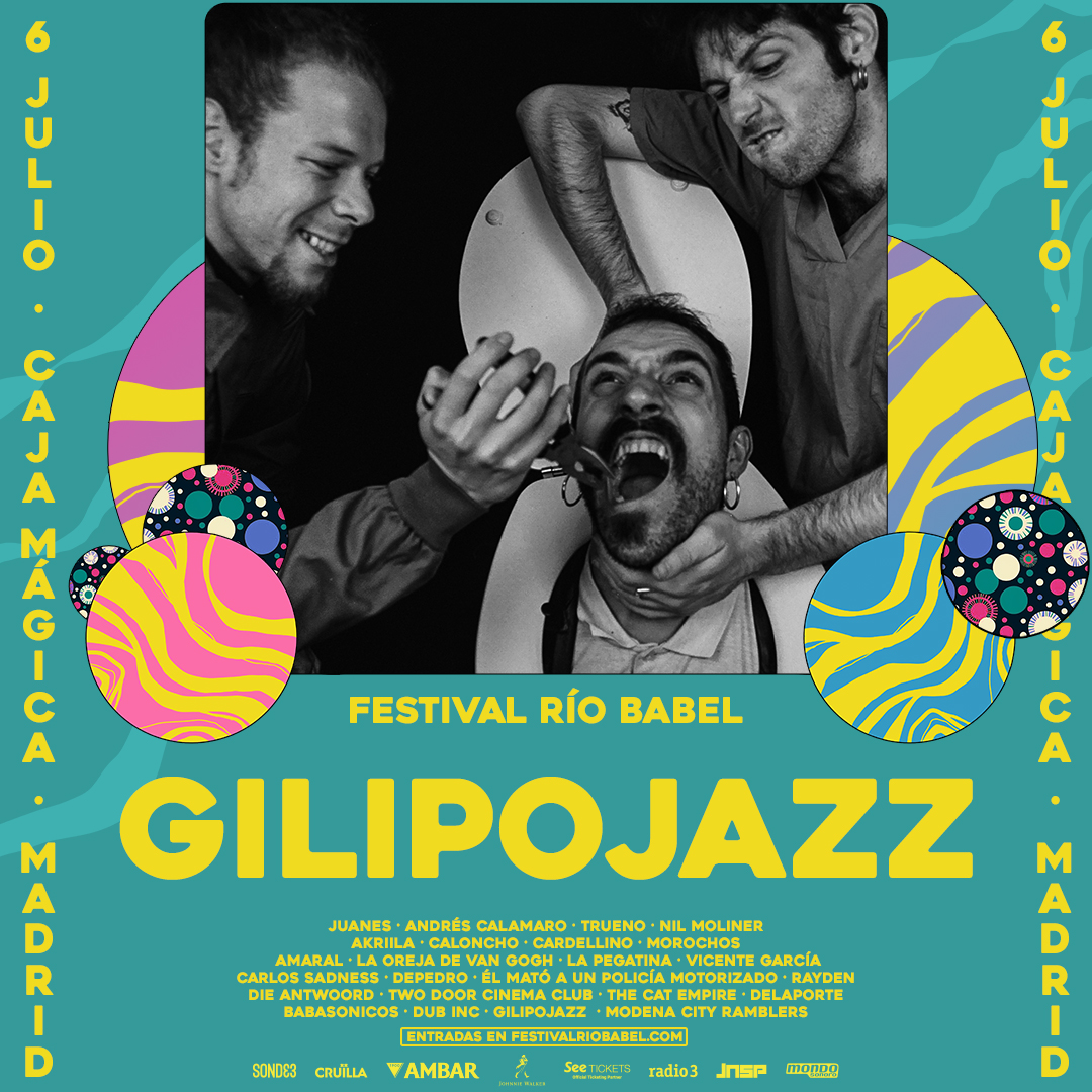 Ven a escuchar el concierto más divertido de @gilipojazz en #RioBabel2024 y no te pierdas este espectáculo musical.🎹🎸🎶 🎟️Entradas en: @seetickets y festivalriobabel.com