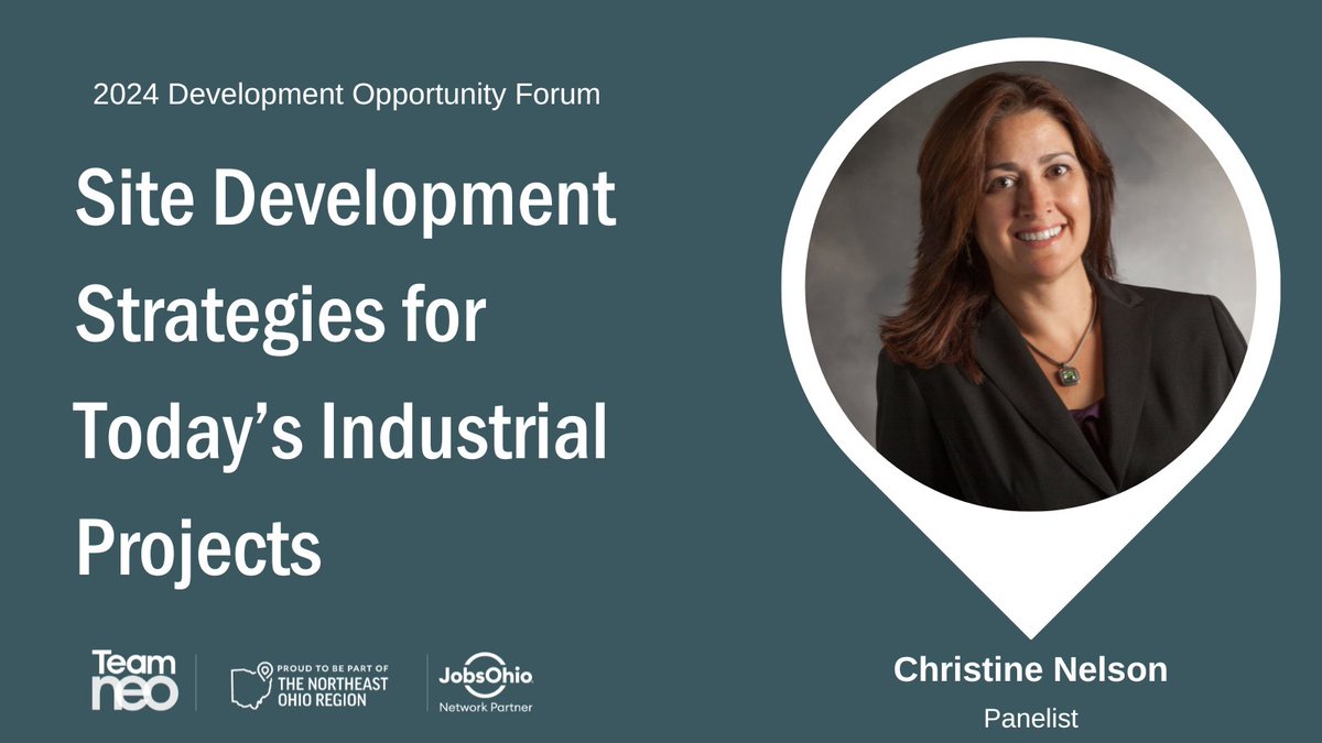 ❓What: 2024 Development Opportunity Forum 📆 When: Tuesday, May 21st 8:00am-2:30pm 📍 Where: The Grand Event Center in Grandview Heights bit.ly/3wptyjN #northeastohioregion #NEOhio #EconDev #TeamNEO #vibranteconomy #economicvibrancy #VEI