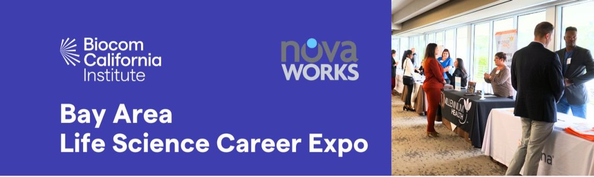 We're excited to attend the @BiocomCA Bay Area Life Science Career Expo, taking place this Wednesday, 5/15 & hosted by the @BiocomInstitute. Join us to learn about exciting career opportunities at Zymeworks: biocom.org/event/Bay-Area…