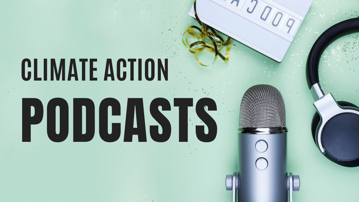 Looking to learn more about climate action? 🎧🌍
@environmentca 

Don't miss out on these 17 must-listen #climatechange podcasts ► ow.ly/QY5i50RrkfZ 

#ClimateAction #SDG13