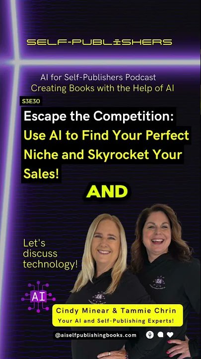 Check out our latest video!  Self-Publishers: Escape the Competition: Use AI to Find Your Perfect Niche and Skyrocket Your Sales! #lowcontentbooks #aududubookcreator #abookcreator #puzzletools #puzzlebookai #puzzlecreator  i.mtr.cool/acgbbmcqhj