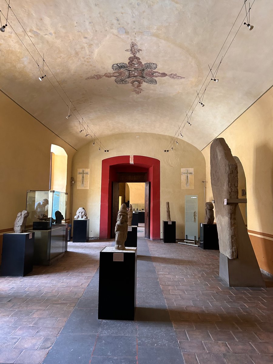 Great to visit the Museo Regional Potosino. Imagining a 16th c Franciscan seeing this convent converted into a museum of Huastec religion