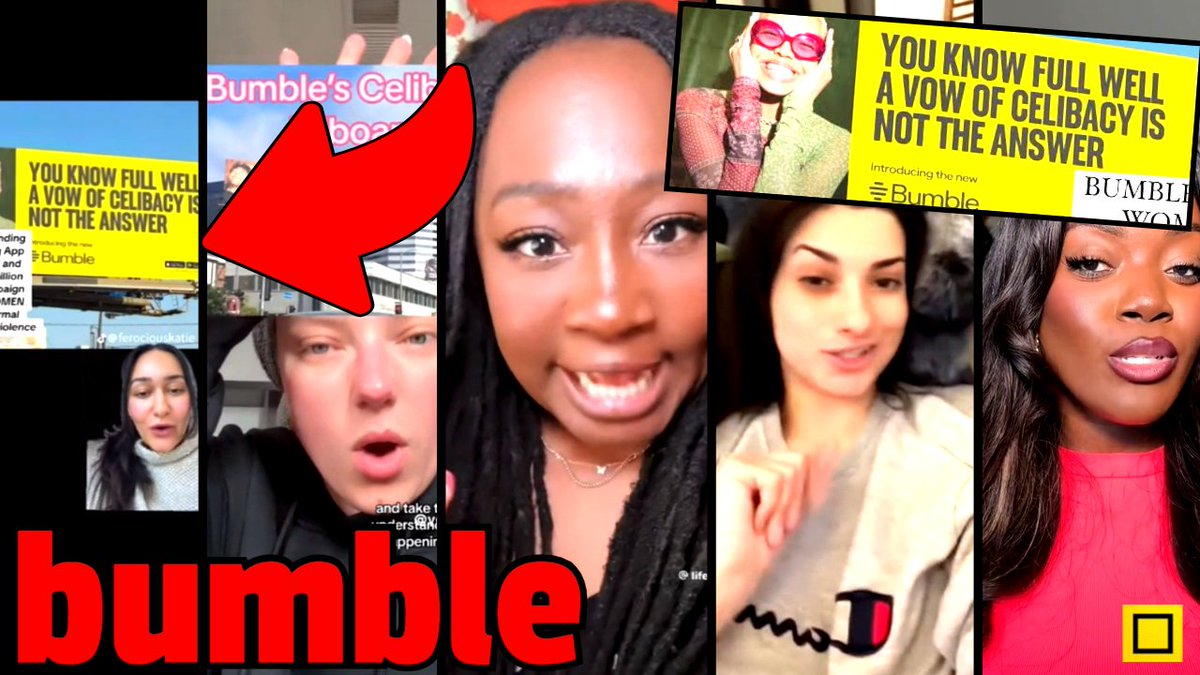 'bust it open!' says BUMBLE & Women Are losing Their Minds #MondayMotivation #MondayVibes #MondayThoughts #MondayMagic #MondayMood Watch: youtu.be/SAhbpFXCOXo