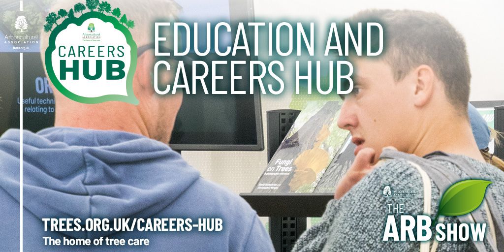 #ArbShow Education and Careers Hub📈 A new area for ARB Show, we have a created a space to inspire, motivate and support public awareness, education, and careers in arboriculture. 📆 17-18 May 📍 Westonbirt Arboretum View timetable: buff.ly/3UXU2Cw