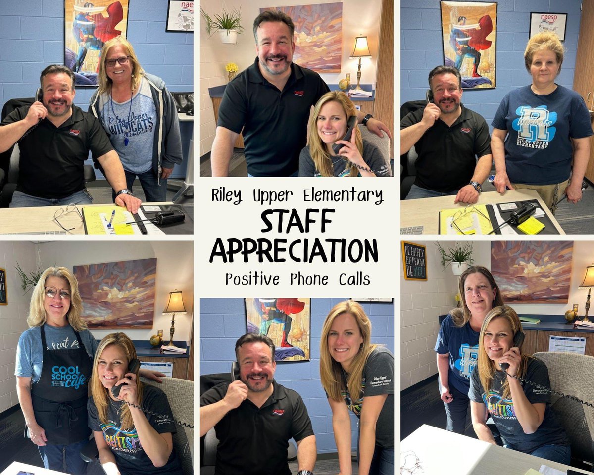 We rounded out Teacher Appreciation Week with our final Positive Phone Calls! #LivoniaPride #GoWildcats