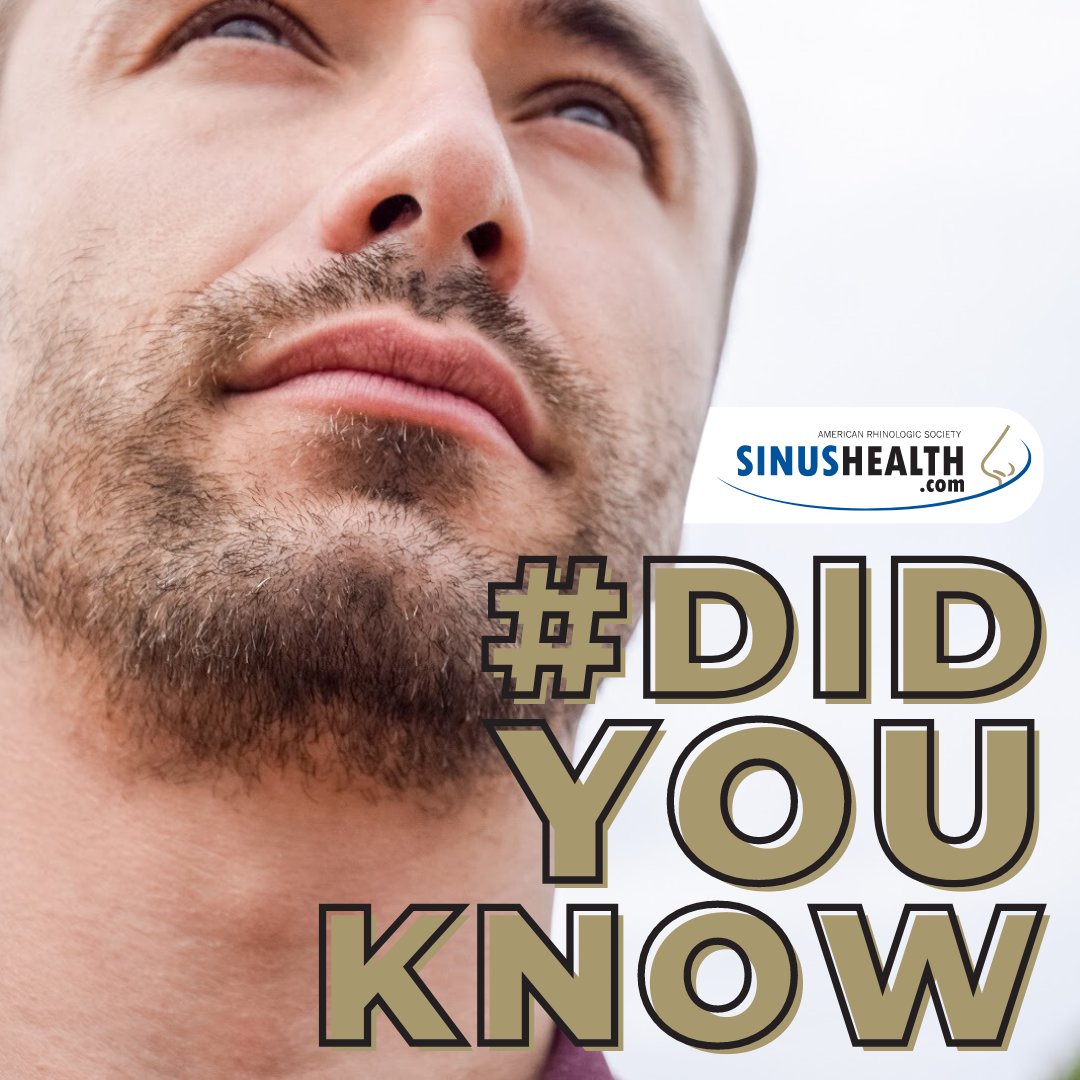 #DidYouKnow: Loss of smell, or anosmia, can be caused by various factors, including nasal polyps, sinusitis, or neurological conditions. Learn more about this condition and its management with SinusHealth. Visit our website now. @amrhinosociety 1l.ink/HHSB5S4