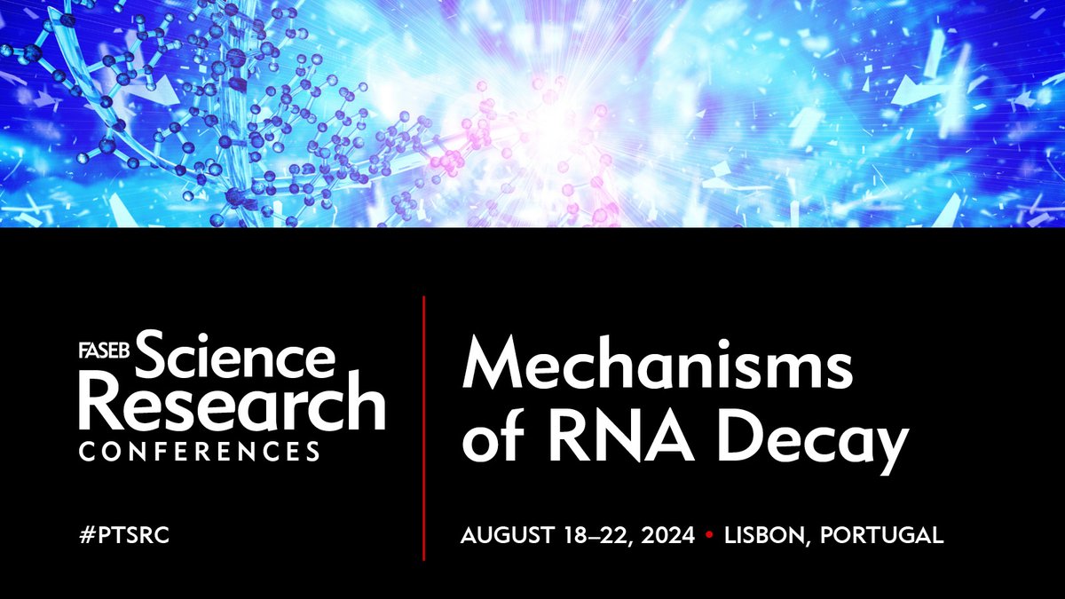 FASEB (@faseborg) on Twitter photo Learn the newest insights on RNA degradation and decay! Join organizers Olivia Rissland <a href="/rnabioco/">RNA Bioscience Initiative | CU Anschutz</a>, Oliver Mühlemann <a href="/OMuhlemann/">Mühlemann Lab</a>, and <a href="/aliciaabicknell/">Alicia Bicknell</a> for an exciting program in beautiful Lisbon, Portgual. View the agenda for #PTSRC and save your space: hubs.ly/Q02wQx1k0 Learn the newest insights on RNA degradation and decay! Join organizers Olivia Rissland <a href="/rnabioco/">RNA Bioscience Initiative | CU Anschutz</a>, Oliver Mühlemann <a href="/OMuhlemann/">Mühlemann Lab</a>, and <a href="/aliciaabicknell/">Alicia Bicknell</a> for an exciting program in beautiful Lisbon, Portgual. View the agenda for #PTSRC and save your space: hubs.ly/Q02wQx1k0