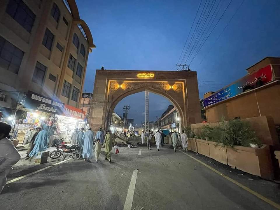 New view 
Of qissa khwani
Kabali gate after renovation
#heritage  #peshawerheritage