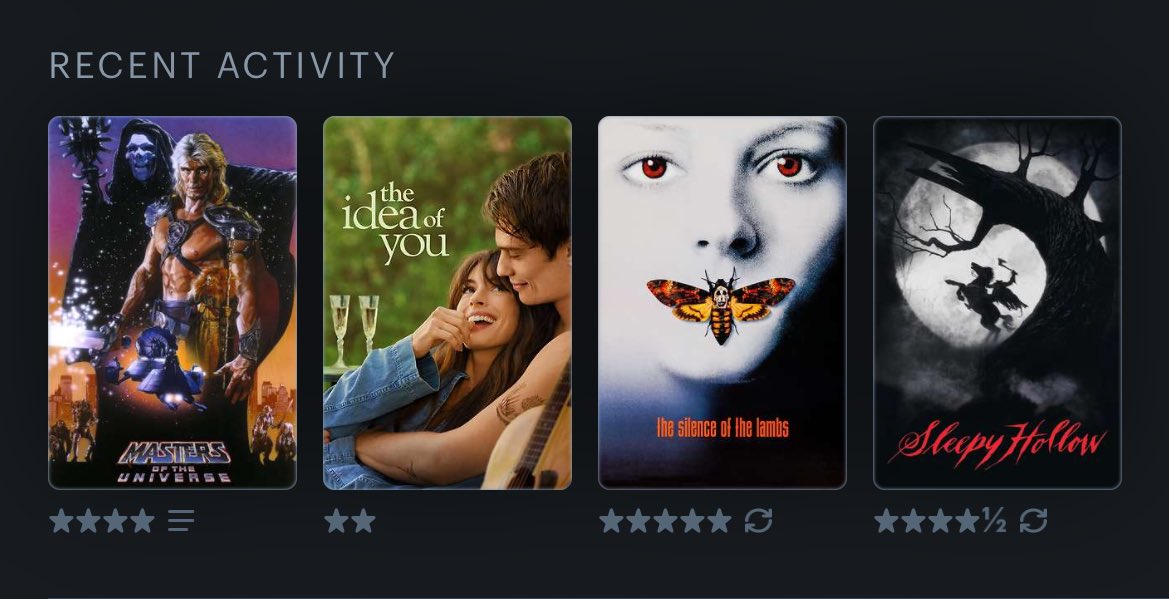 Drop your #lastfourwatched on @letterboxd 👀 #filmtwitter