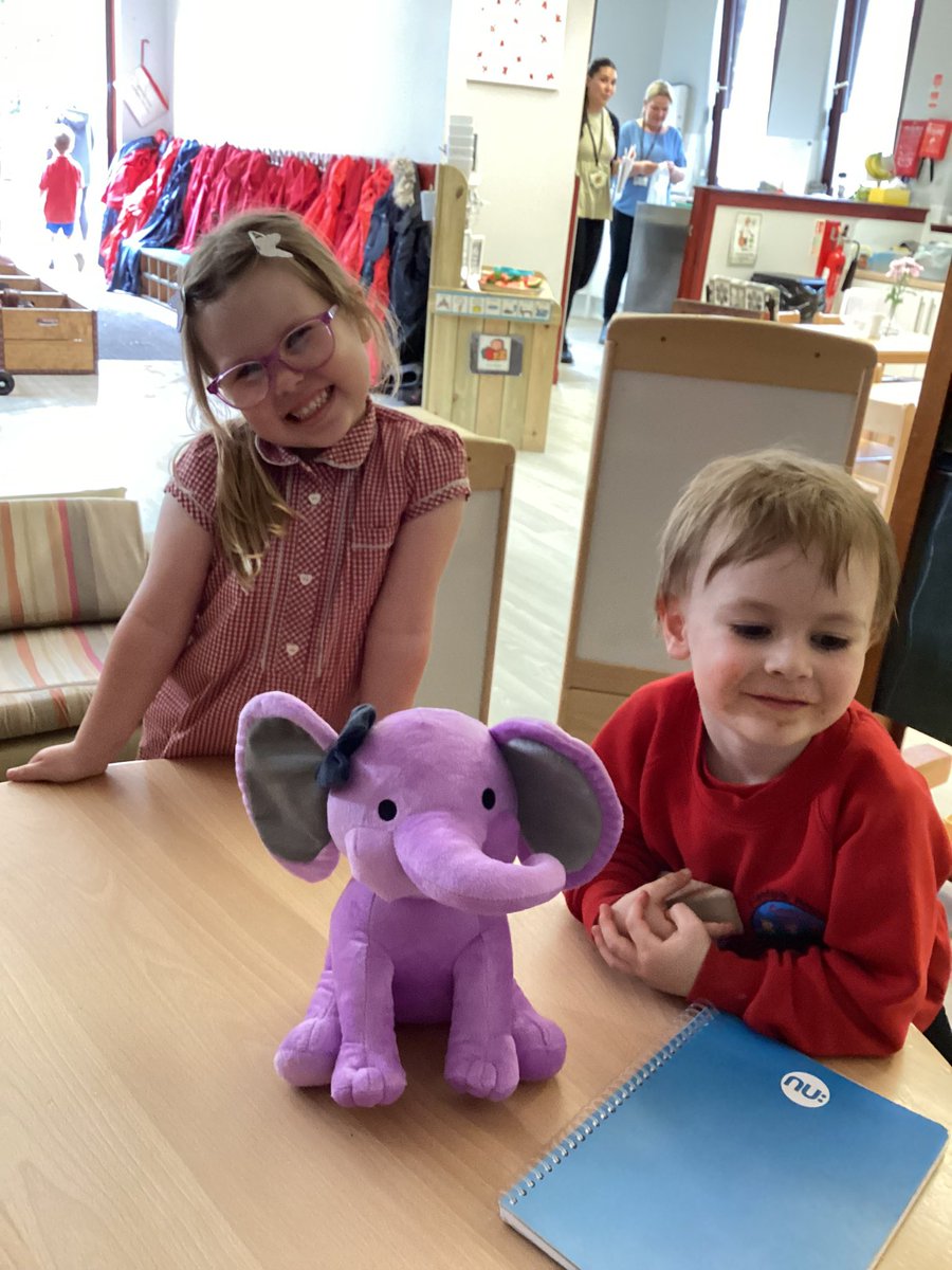 Comely_Nursery's tweet photo. Today we introduced Simoa, our safety elephant. We discussed how we can keep ourselves safe when we are in and out of the nursery and in our local community. 
“We might get lost.” 
“Stay away from strangers.” 
🐘 💜 #SIMOA https://t.co/6a7PR5KDz7