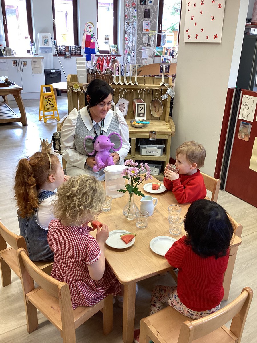 Comely_Nursery's tweet photo. Today we introduced Simoa, our safety elephant. We discussed how we can keep ourselves safe when we are in and out of the nursery and in our local community. 
“We might get lost.” 
“Stay away from strangers.” 
🐘 💜 #SIMOA https://t.co/6a7PR5KDz7