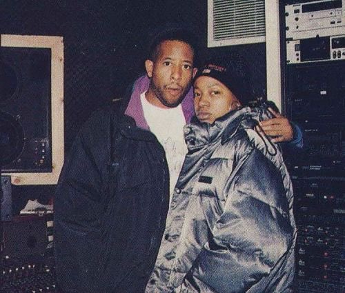 DJ Premier and Bahamadia, photo by Stella Magloire.