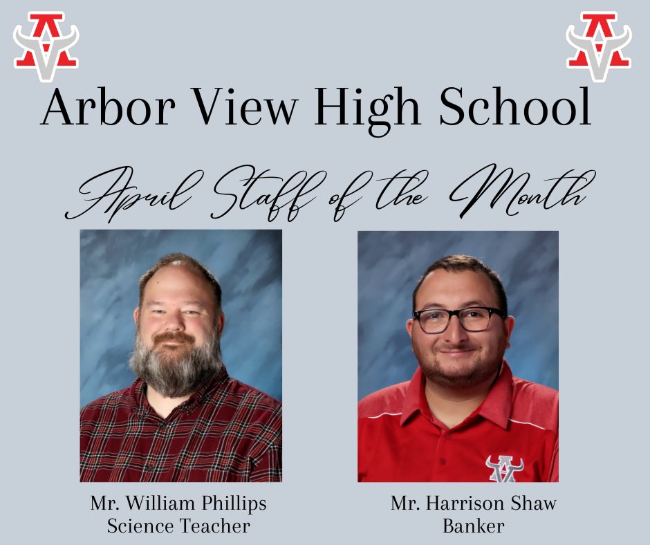 Congratulations to our April staff of the month!
