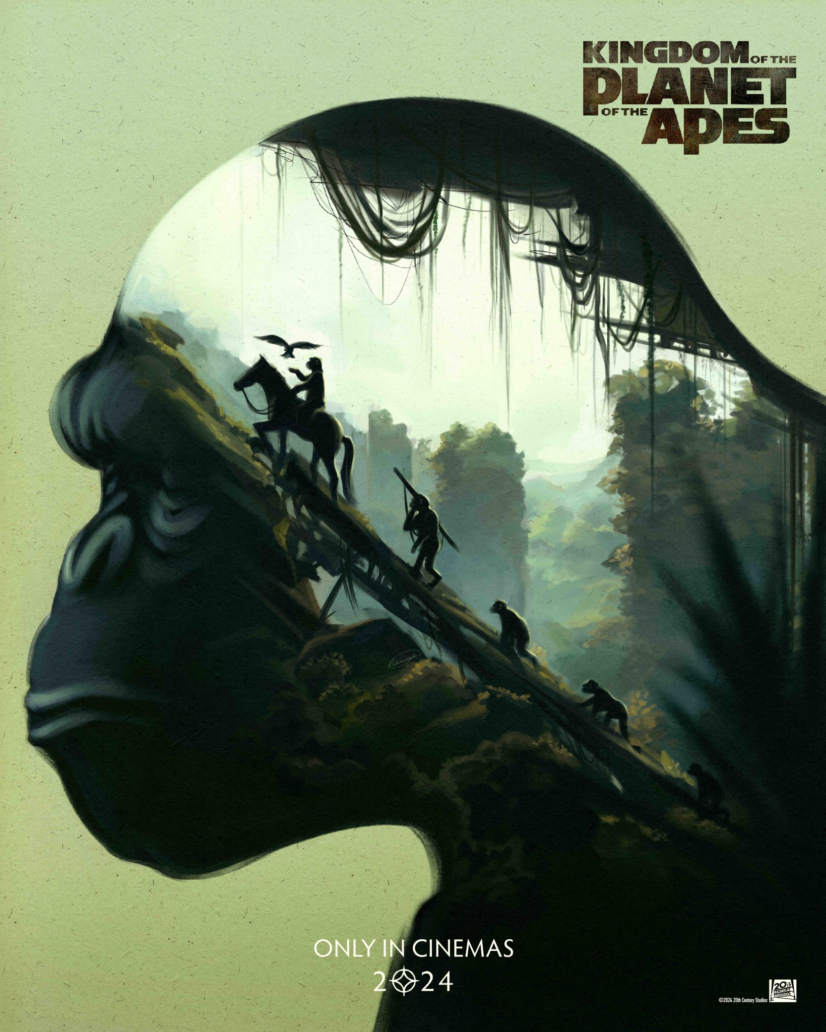 Creatieve posters van Kingdom of the Planet of the Apes 