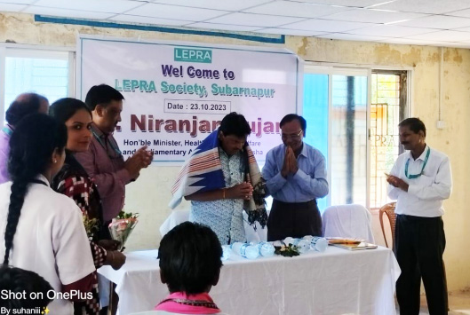 DATUM Foundation (@datumfoundation) on Twitter photo We are delighted to announce the completion of the renovation of the existing Sonepur #Leprosy Care Centre in #Odisha State, #India.
🎊The refurbished clinic was official reopened by Mr <a href="/NiranjanPujar11/">Niranjan Pujari</a>, #Health and Family Welfare Minister for the State of Odisha. We are delighted to announce the completion of the renovation of the existing Sonepur #Leprosy Care Centre in #Odisha State, #India.
🎊The refurbished clinic was official reopened by Mr <a href="/NiranjanPujar11/">Niranjan Pujari</a>, #Health and Family Welfare Minister for the State of Odisha.