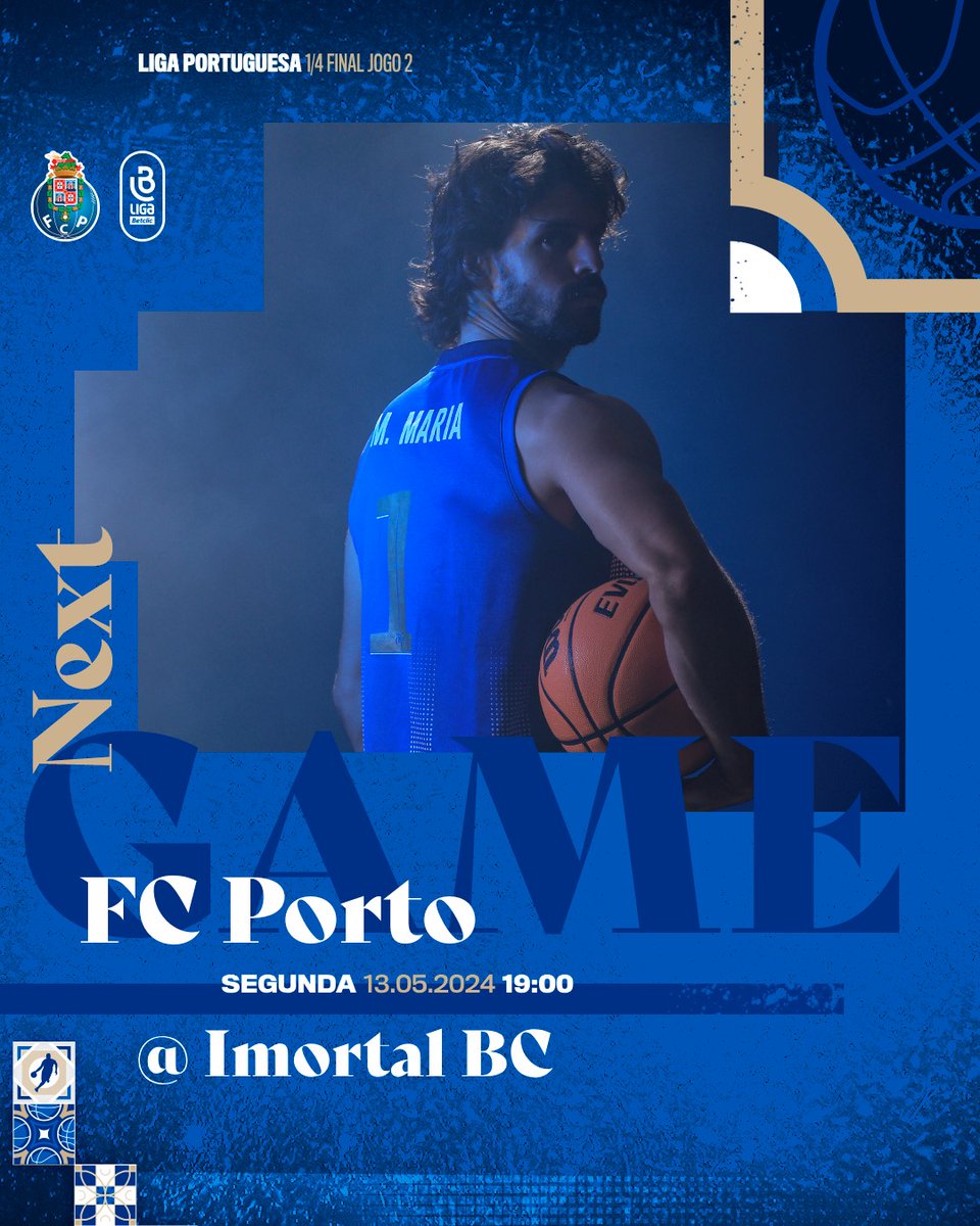 Vencer e garantir um lugar na meia-final 💪 VAMOS! 🔥

📺RTP2  

#FCPortoBasket #FCPortoSports