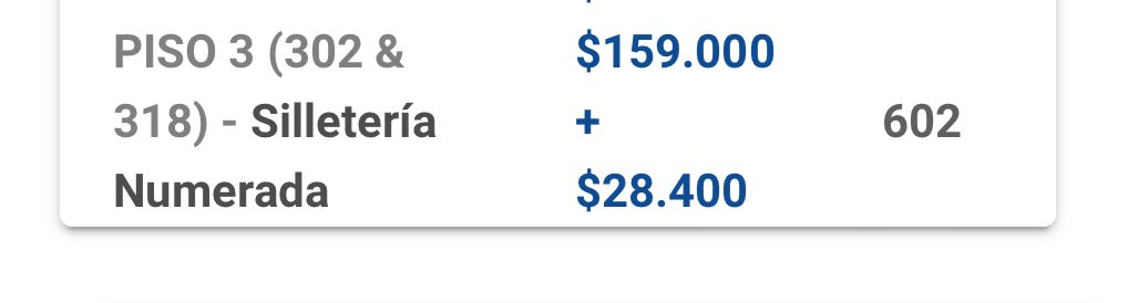 YA HAY PRECIOS EN TUBOLETA 🎫