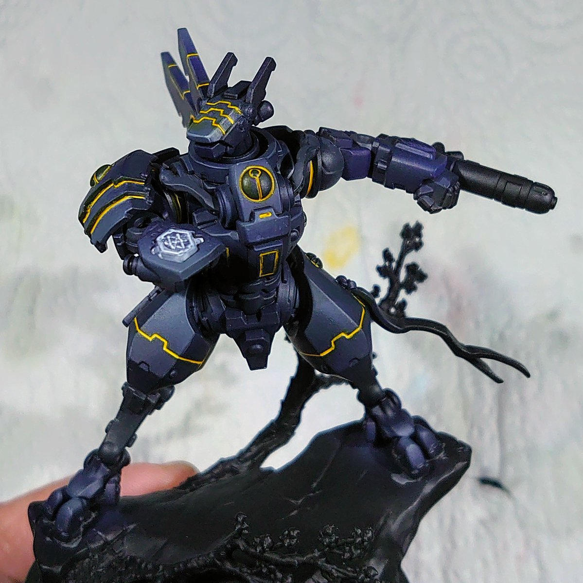 ArvinmanTH's tweet photo. Farsight but Banshee scheme WIP https://t.co/Cj8Vl67TbM