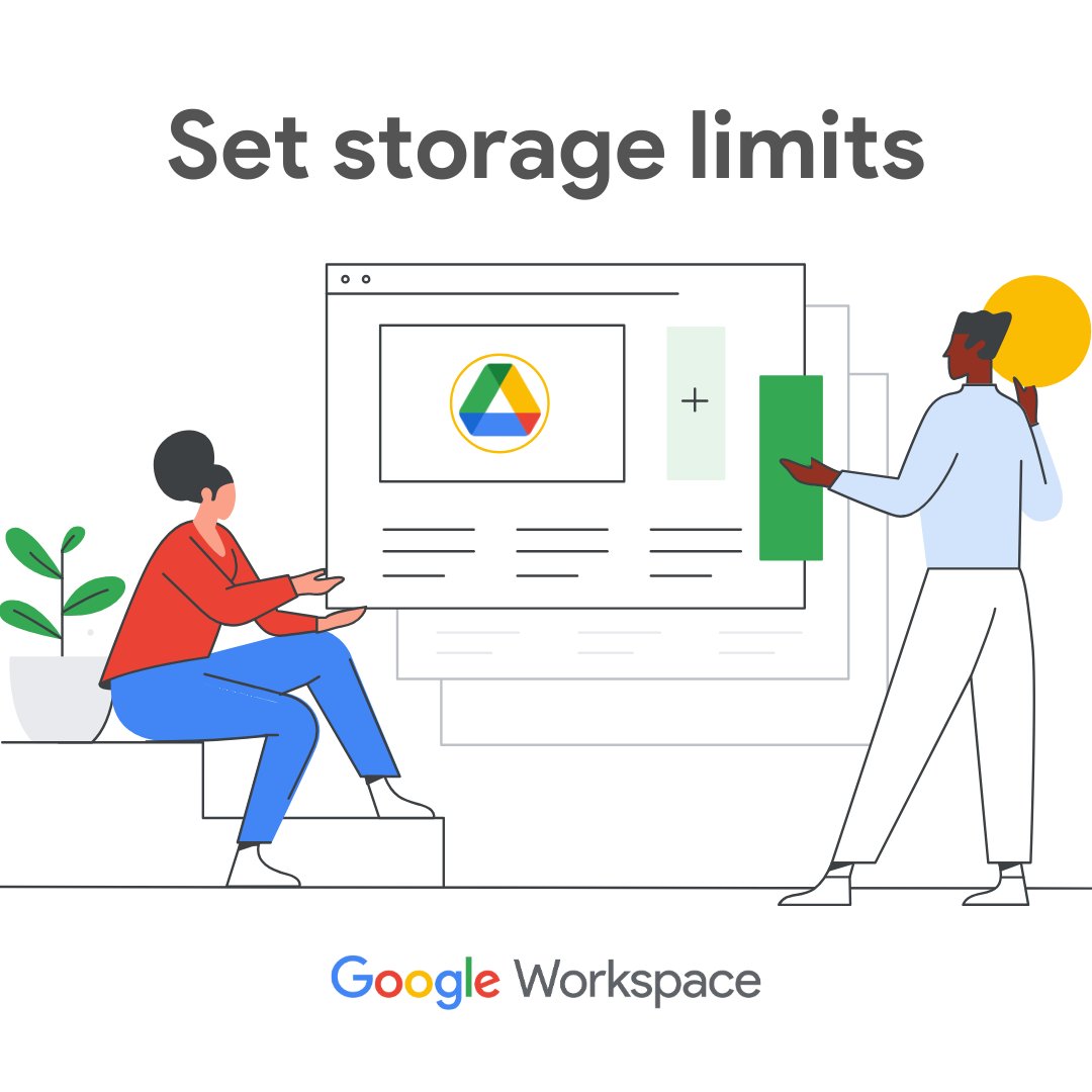 AskWorkspace's tweet image. ⚠️Calling all #GoogleWorkspace admins! Looking for a way to manage your pooled storage? 📊 Let’s go ahead and set limits for users &amp;amp; shared drives to optimize your organization&apos;s space! Set it up with this link here: goo.gle/3wwjCFo #StorageLimits