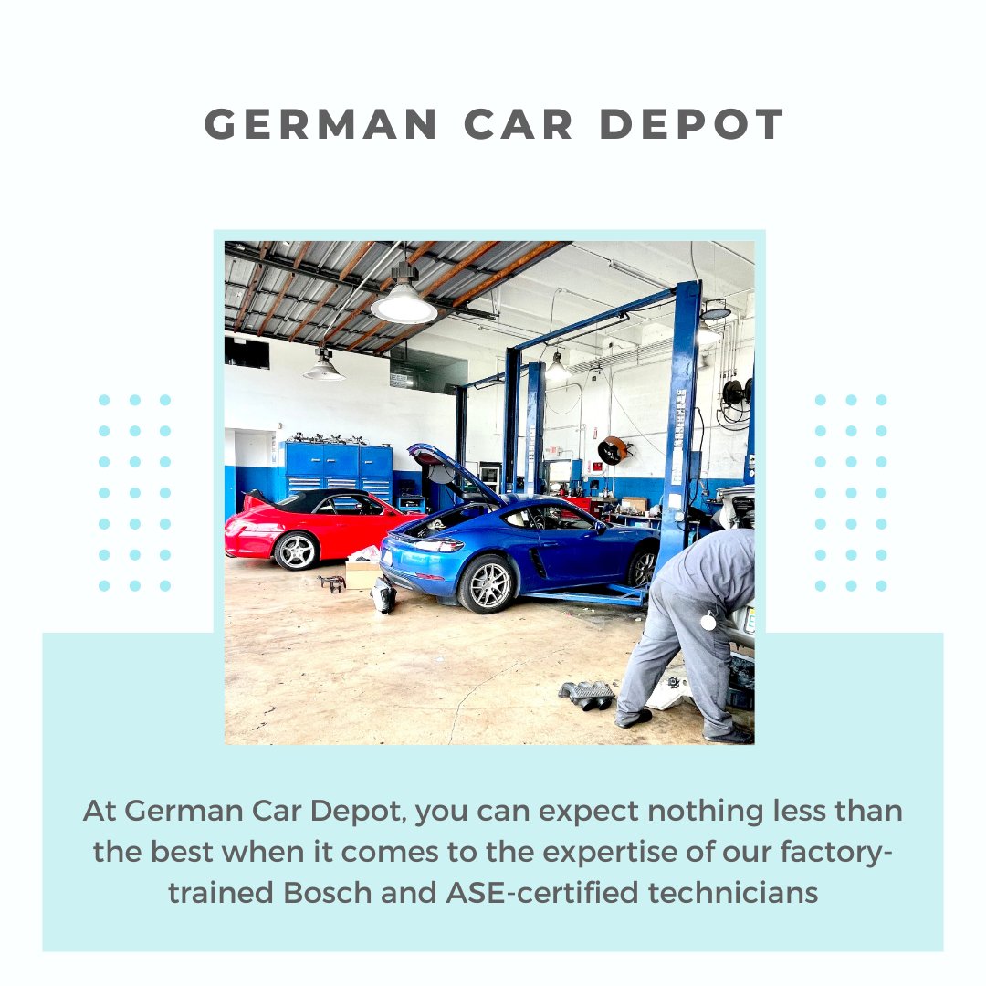 (954) 329-1755 GDepot.com Hollywood, FL #HollywoodFL #AutoRepair #BMWRepair #VWRepair #PorscheRepair #ASECertified #GermanCarDepot #Expertise #Excellence