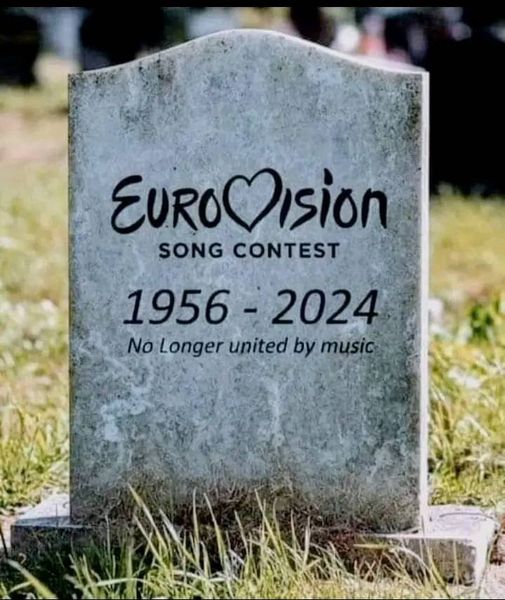 rip... never again #EurovisionSongContest