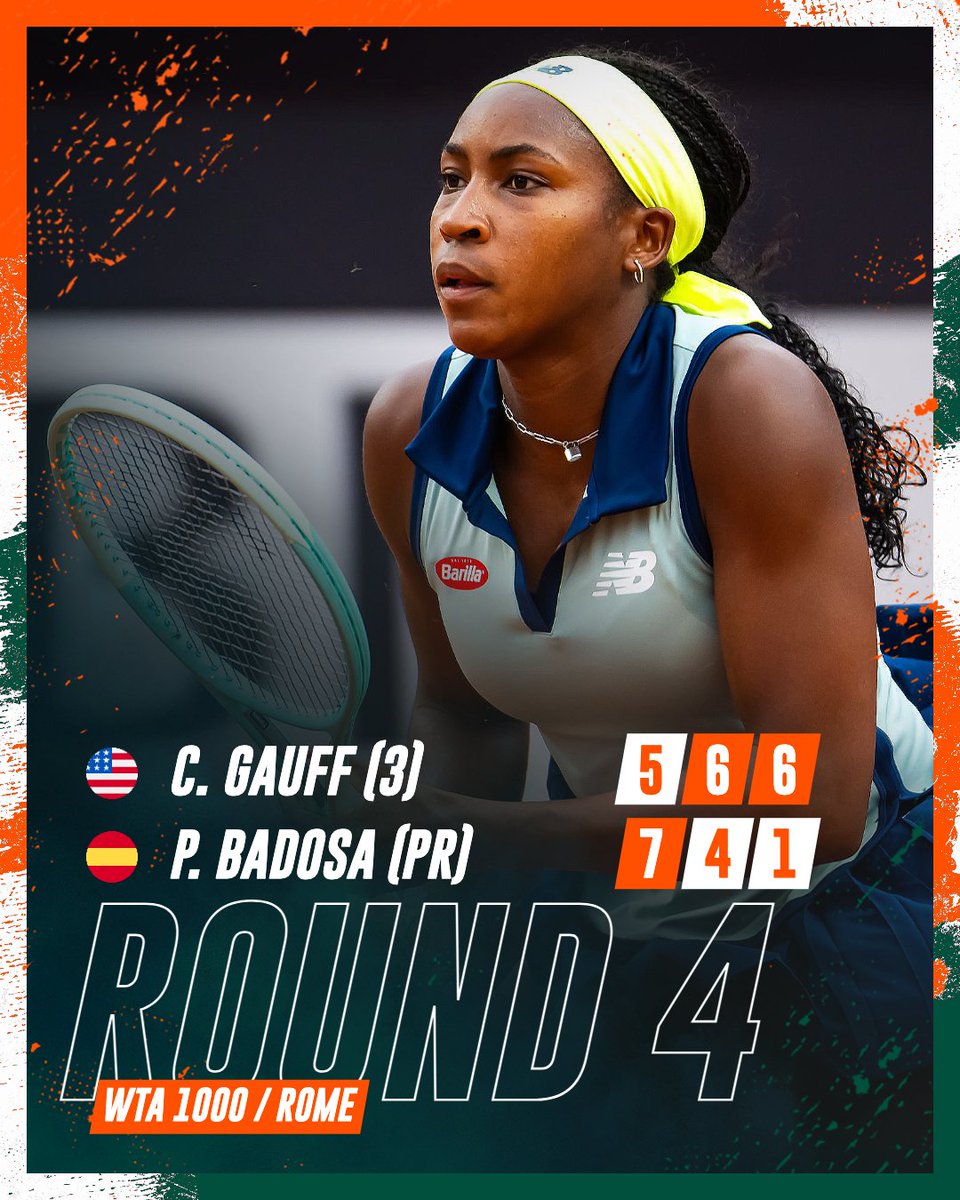 Coco finds her way to defeat Badosa 👀

#IBI24