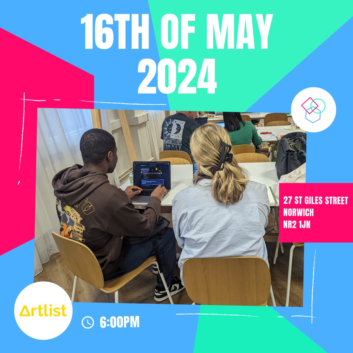 codebar Norwich (@codebarnorwich) on Twitter photo Next <a href="/codebarNorwich/">codebar Norwich</a> meetup is just round the corner! Are you in? ππ§βπ»π
πcodebar.io/workshops/2887 Next <a href="/codebarNorwich/">codebar Norwich</a> meetup is just round the corner! Are you in? ππ§βπ»π
πcodebar.io/workshops/2887