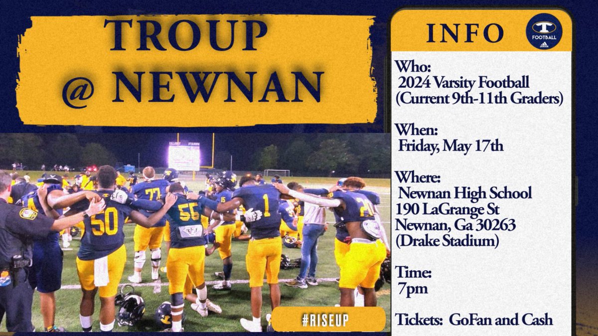 Troup Tiger Football (@TroupTigerFB) on Twitter photo 2024-05-13 15:11:18