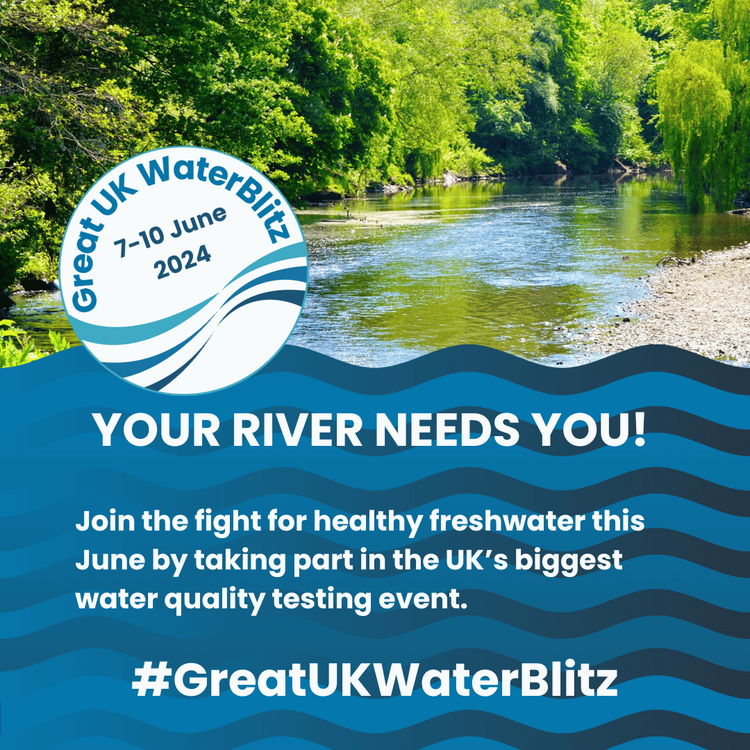 The UK River Summit is proud to support the #GreatUKWaterBlitz, a new campaign from environmental charity, @Earthwatch_Eur which asks people to measure the water quality in their local rivers, streams and lakes over a weekend in June: earthwatch.org.uk/greatukwaterbl…
