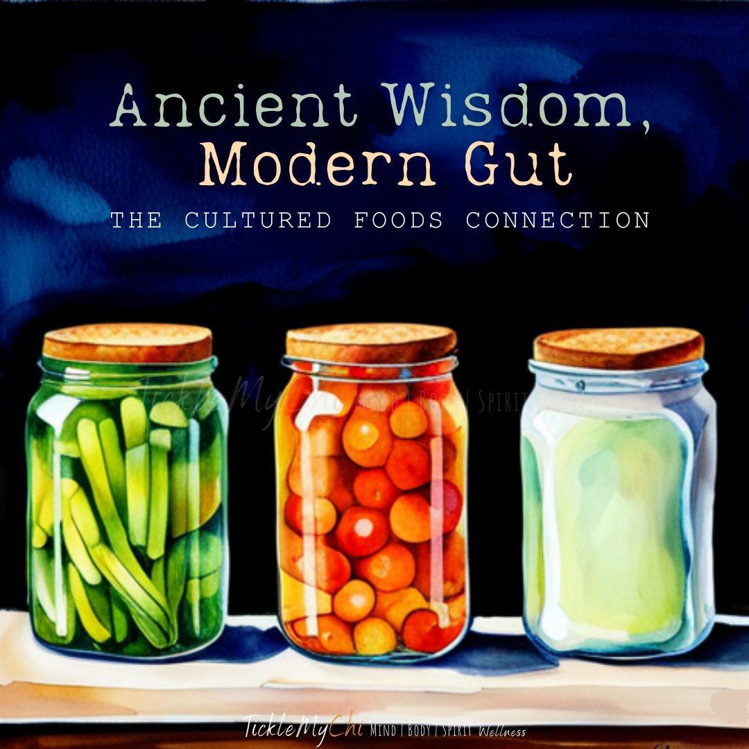 Join us as we explore the connection between cultured foods, transitioning from the ancient fermentation methods to the refrigerators of today's health-conscious household. We will demonstrate how ancient wisdom can guide us toward improved #GutHealth and overall well-being.