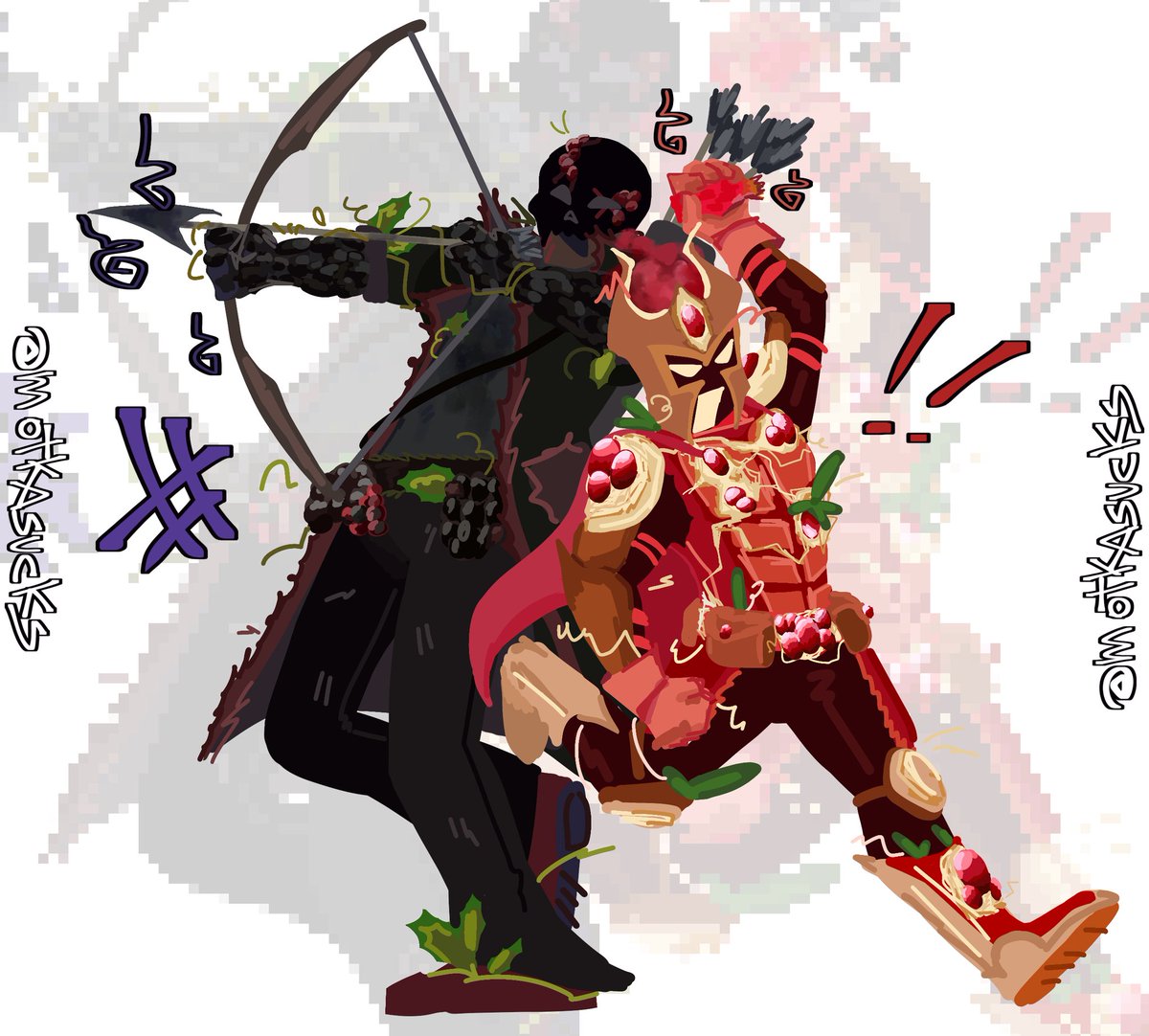 motkasucks's tweet image. republicado: FARFADOX GRANADA Y RICHMC (ZARZA)MORA!!! #farfadoxfanart #richmcfanart #cubitos #cubiart