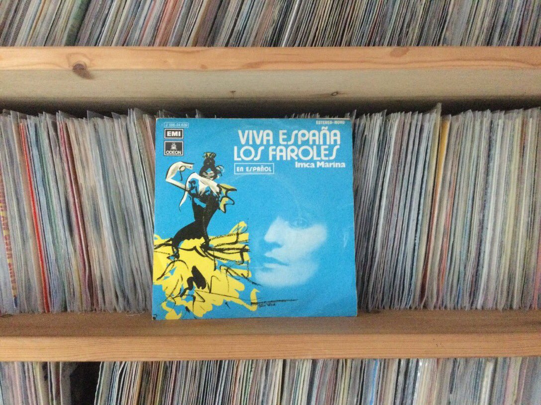 Imca Marina wordt vandaag 83 jaar. Haar Spaanstalige single ‘Viva España’ komt uit 1972.
