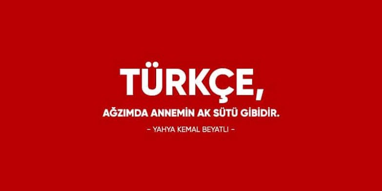 sedatserdrglu's tweet photo. Arapça isteyen Urbana gitsin, 
Acemce isteyen İran'a gitsin,
Frangiler Frengistan'a gitsin, 
Ki biz Türk'üz, bize Türkçe gerektir

Kemal Paşazade Sait https://t.co/EgJqkQ3Ld4