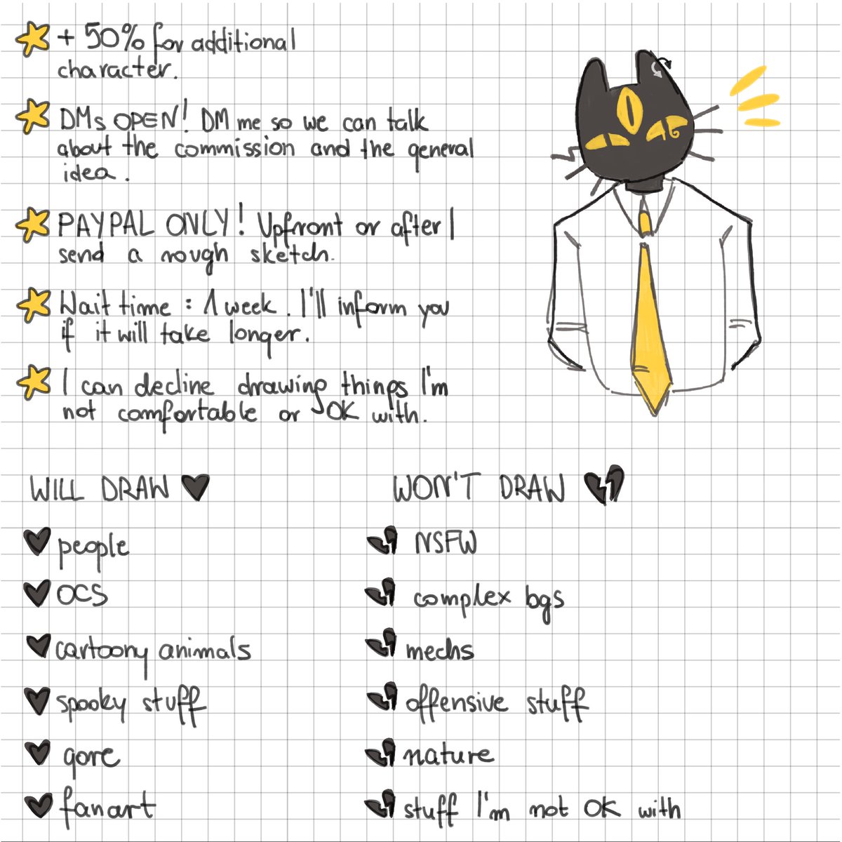 curryque_'s tweet image. commission prices &amp;amp; info 💌⭐