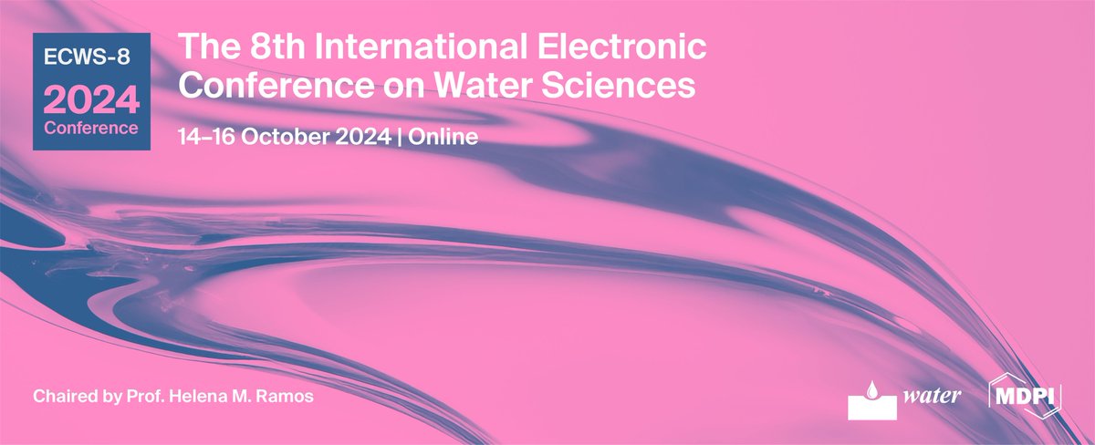 Save the date for the 8th International Electronic Conference on Water Sciences!

📅 14-16 Oct 2024

Chaired by <a href="/HelenaMRamos1/">Helena M. Ramos</a> leading the work of engineering research and development of hybrid #renewableenergy systems in #HY4RES

Register here 👇
sciforum.net/event/ecws-8?s…