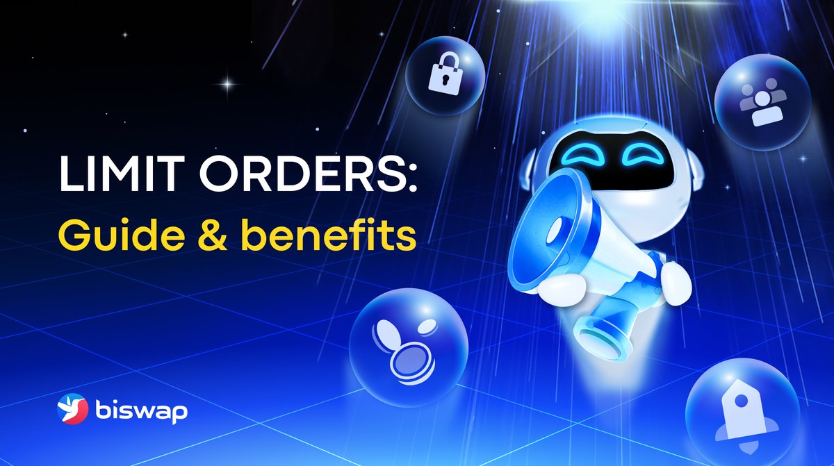 ⚡Limit Orders: Unlock Trading Superpowers⚡ Biswap traders, fuel up with Limit Orders! Benefits: ✨ Lock buy/sell prices ✨ Bypass volatility ✨ Automate execution ✨ Stay ahead strategically How to use: 1️⃣ Connect wallet 2️⃣ Choose pair, set price & quantity 3️⃣ Review &
