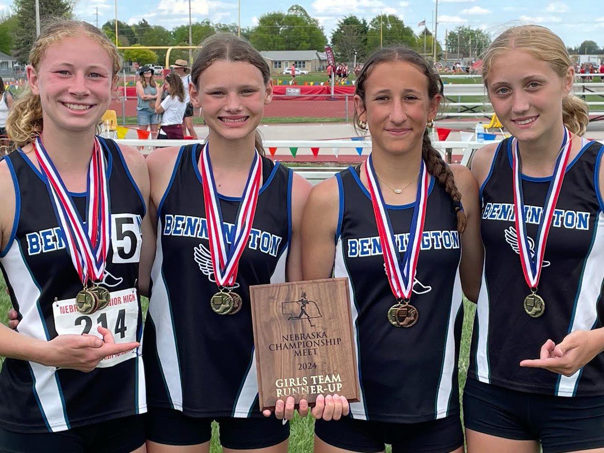 Look at all that hardware!
Congratulations to all BSMS athletes that competed at the JH State Track Meet this past weekend and a special shout out to the Girls Team for getting Runner-Up overall!
#WeAreBPS