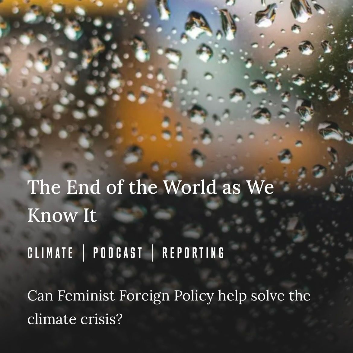 What if we had another option? Not just to reverse course on climate change, but to set the course for a better future. Carol Cohn and Claire Duncanson think we do. buff.ly/3UHo2kC