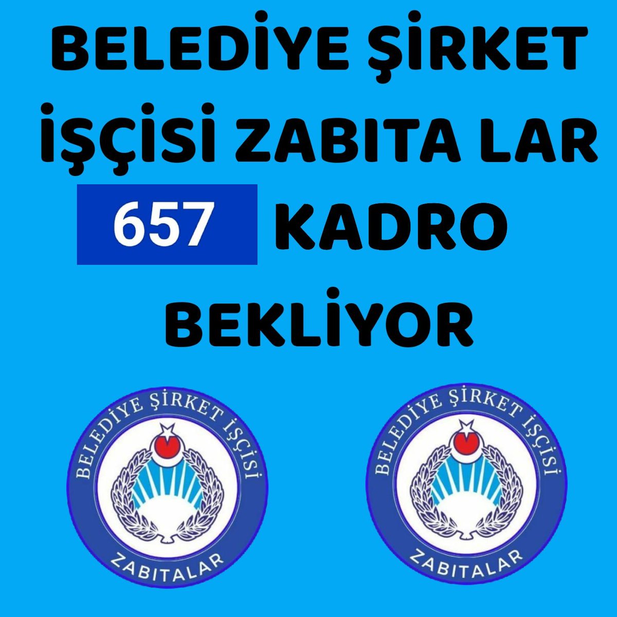 Belediye Şirket İşçisi ZABITA lar Kadro Bekliyor.Dosyalar Meclise gelsin 🇹🇷 @RTErdogan @hasandogan @ikalin1 @mehmetucum @mustafaakis @FahriKasirga @mafsar72 @isikhanvedat @_cevdetyilmaz @efkanala @SirketZabitasi