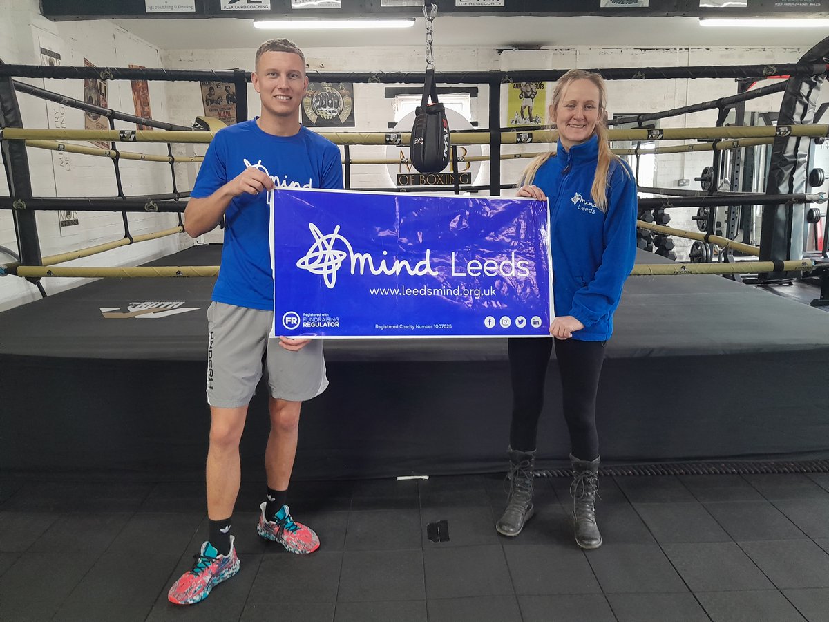 Pleased to have professional boxer, Josh Wisher, in our corner for #MentalHealthAwarenessWeek! Read more in @LeedsNews: yorkshireeveningpost.co.uk/health/local-m…