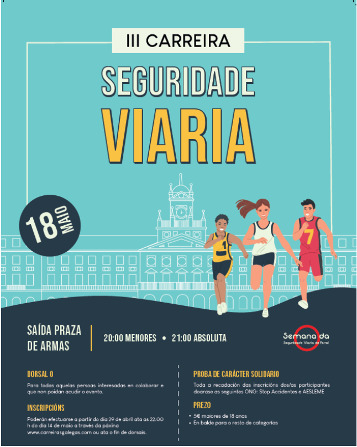 🔥 Últimas horas para apuntarte á carreira solidaria pola seguridade viaria #Ferrol. O martes as dez da noite cerra a inscrición 👇 @ferrol092 carreirasgalegas.com/events/iii-car…