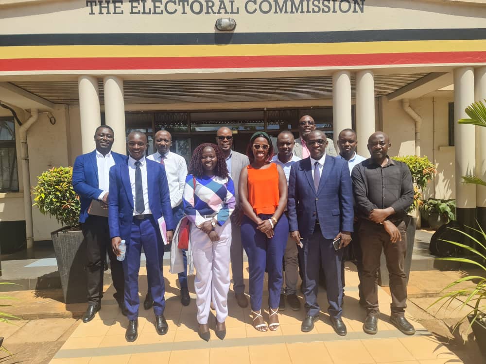 We have this afternoon interfaced with the @UgandaEC team and introduced our #CivicRightsandDuties campaign currently ongoing. The team was very positive about our advocacy efforts @j_mucunguzi @weamartin @ivanotim96 @KizzaTeopista @iamkibuuka