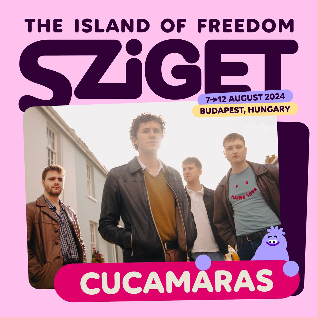 CUCAMARAS (@cucamarasband) on Twitter photo We make our Hungarian debut this summer, at <a href="/szigetofficial/">Sziget Festival</a> 🇭🇺.
Remember the gig offer coming through for this. Sziget??
Yh, Lightstage on Monday 12th August. We make our Hungarian debut this summer, at <a href="/szigetofficial/">Sziget Festival</a> 🇭🇺.
Remember the gig offer coming through for this. Sziget??
Yh, Lightstage on Monday 12th August.
