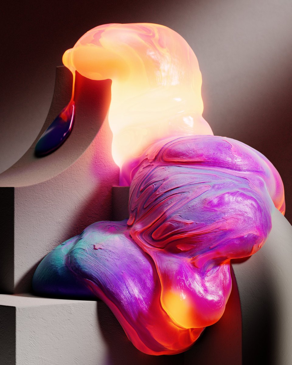 Goo Nº2 - Delicious hotness
My favourite moment from the second episode of my #houdini #liquid  series.