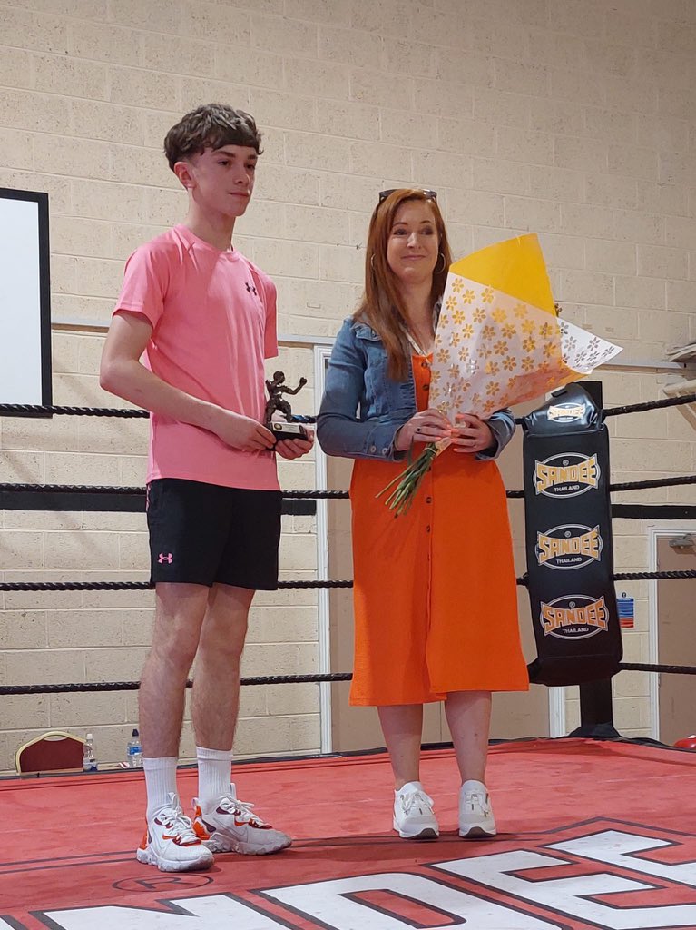 Congratulations to Jack Heade, 2nd year, who was named the best home boxer at the Cobh Boxing Fundraiser tournament yesterday. Well done Jack 🥊