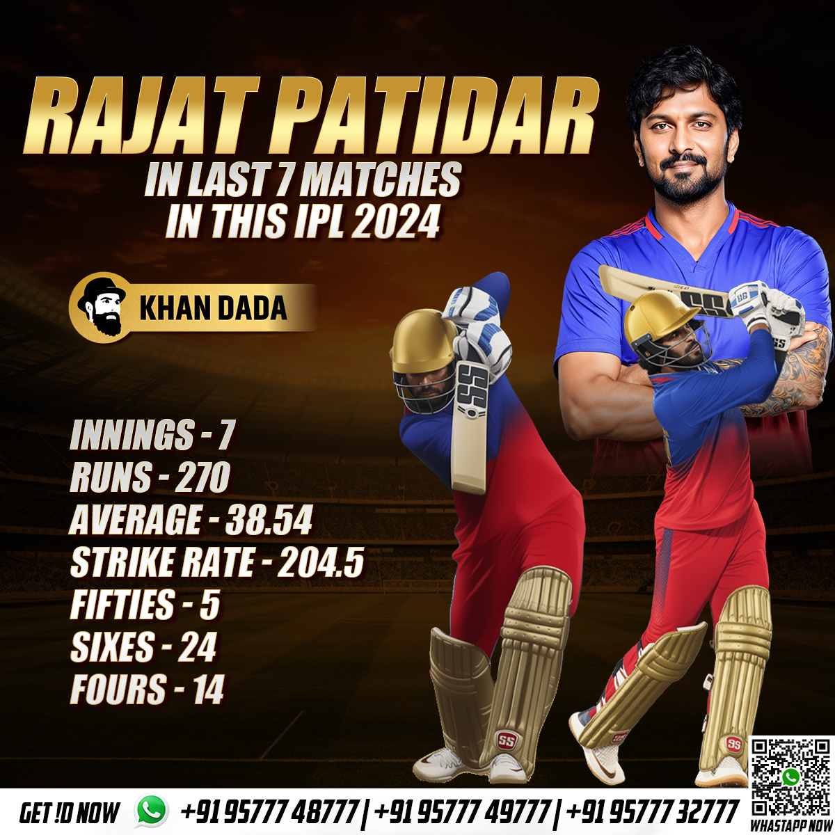 Rajat Patidar is the most destructive batter in 2nd half of this IPL - The future star of Indian cricket. ⭐ #RajatPatidar #RoyalChallengersBangaluru #RCB #viratkohli #fafduplessies #RCBvsCSK #Zomato #NOTA #VoteForFan #Indore #CBSEResults #SunnyLeone #SwatiMaliwal #Pithapuram